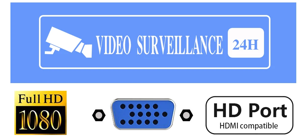 1080P 720P Security Camera System 2MP/1MP AHD Kits 4CH 5in1 DVR With 2PCS Video Surveillance Camera Waterproof Night Vision