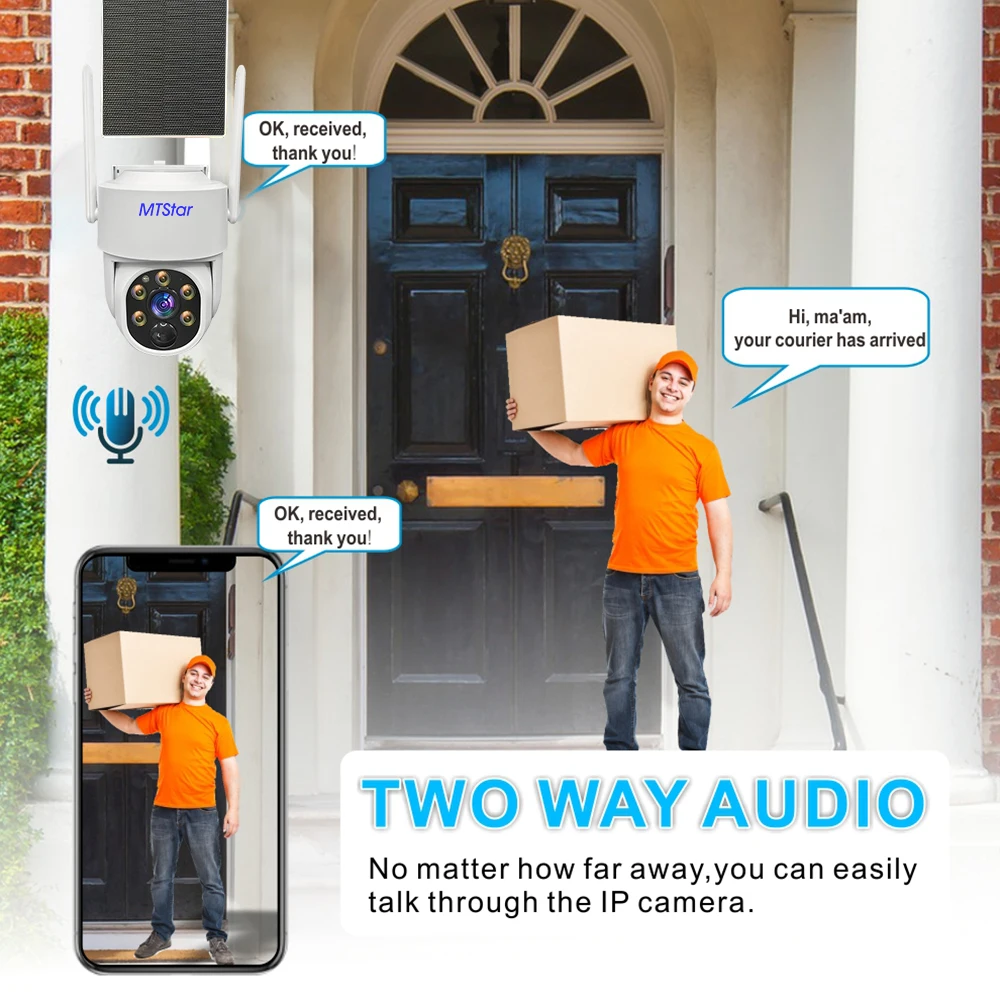 4CH/8CH 4MP Wireless WIFI NVR ＆ Solar Panel Battery PTZ Camera Outdoor Video Surveillance System  Wifi DVR  with 10 Inch Monitor