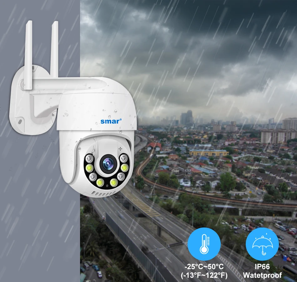 Smar 8CH NVR 5MP Wireless Camera Kit Ai Humman Detect Outdoor 3MP PTZ WiFi Night Vision CCTV Security Surveillance System ICsee