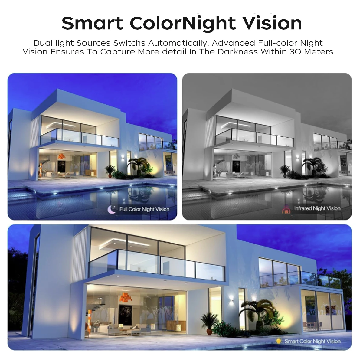 JOOAN 12MP Three Lens IP Camera PTZ Outdoor Three Screen night vision 5g WiFi Security Camera Auto Tracking Cctv camera