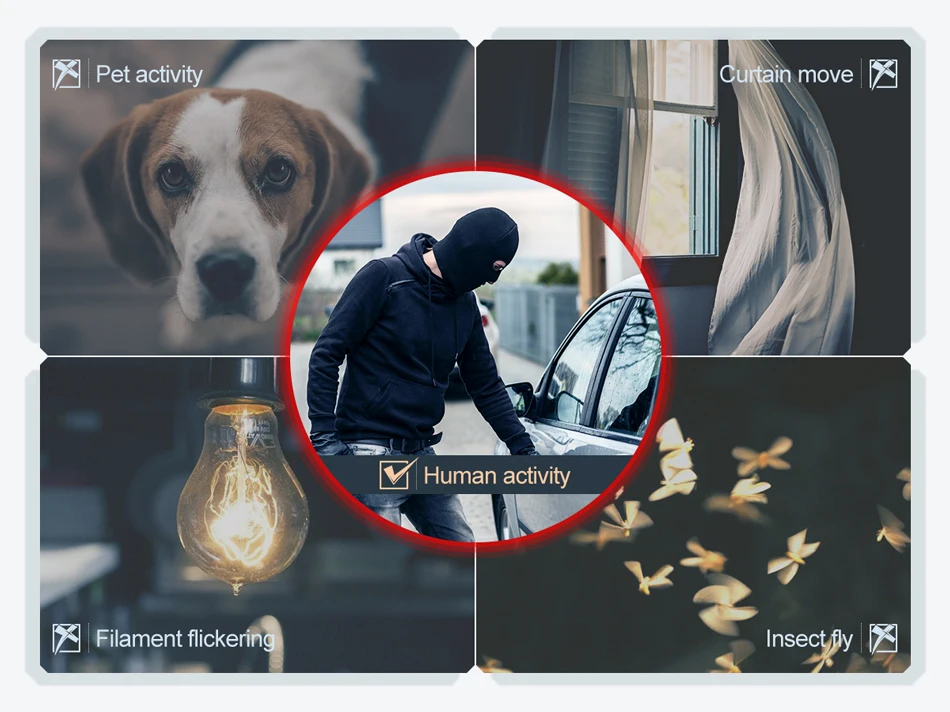 Techage 16CH 5MP POE NVR Kit Security Camera System Two Way Audio H.265 IP AI Camera Outdoor P2P CCTV Video Surveillance Set