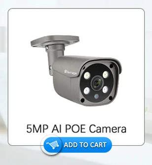 Techage 16CH 5MP POE NVR Kit Security Camera System Two Way Audio H.265 IP AI Camera Outdoor P2P CCTV Video Surveillance Set