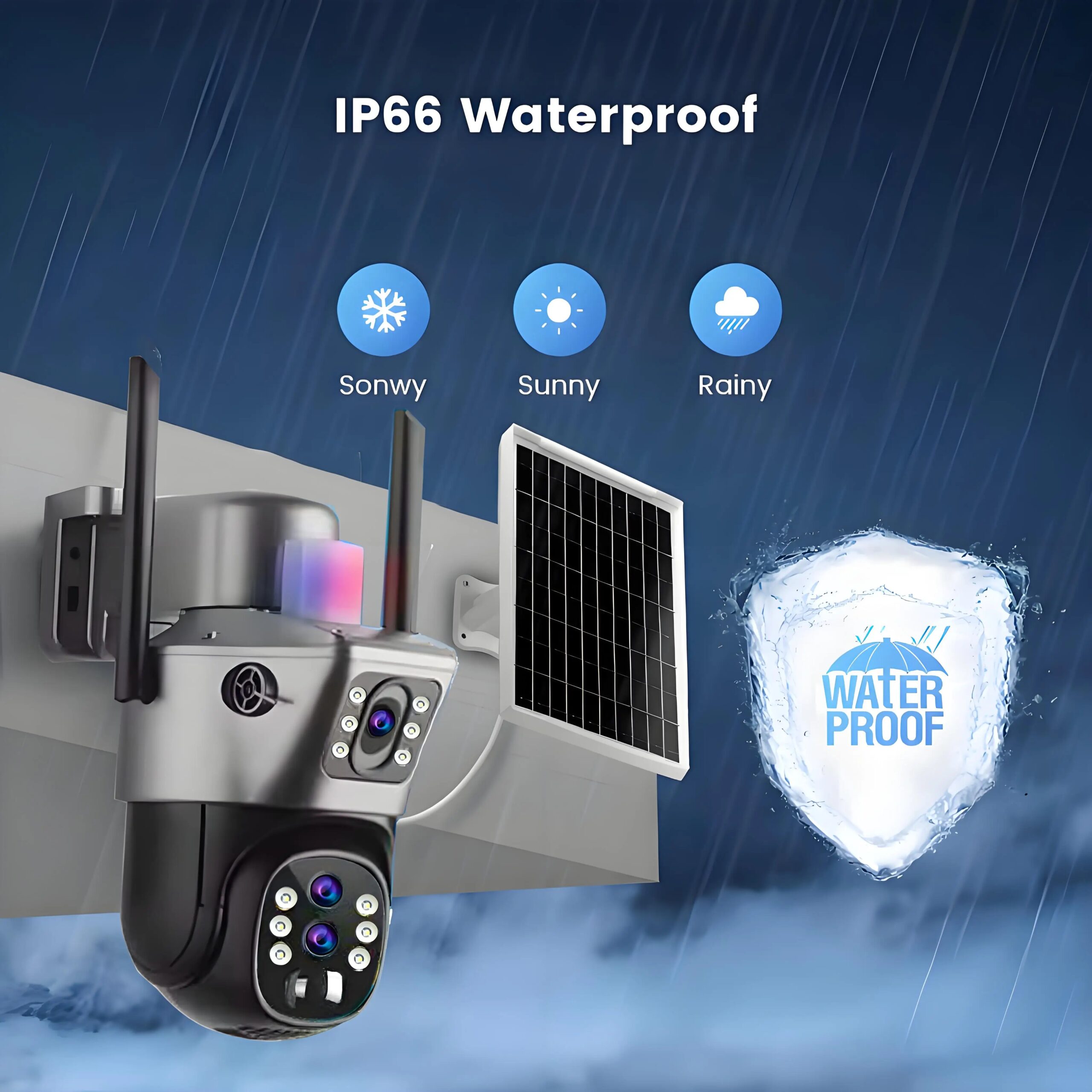 6K 4G Sim Solar Camera 10x Zoom IP CCTV 12MP Dual lens PTZ Surveillance PIR Human Detection Outdoor Security Protection Camera