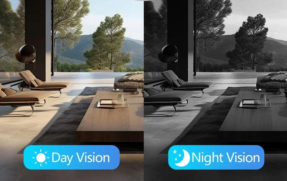 Overscam TUYA 8CH PTZ Dome POE Security Camera System 4K 8MP 12X Zoom Audio CCTV Video Surveillance Protection Kit Motion Detect