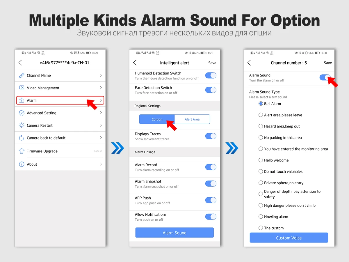 Techage 8CH 5MP Security Camera System Night Vision Human Detection POE PTZ Camera Outdoor Security Surveillance Cam Kit P2P