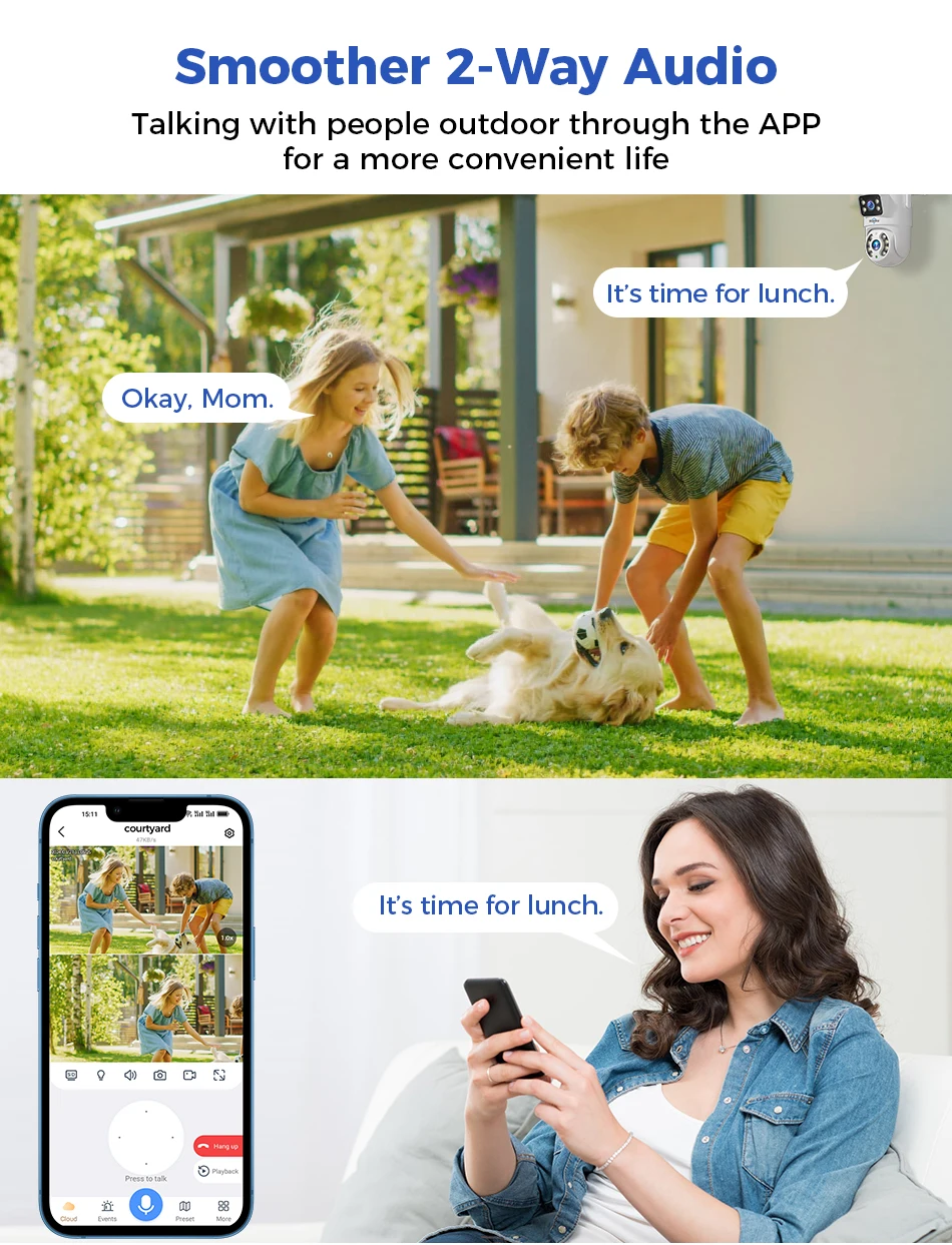 Hiseeu 6MP WiFi Dual Lens Camera Security System Kit 3K IP Cameras Security System 16CH NVR Wireless CCTV Surveillance System