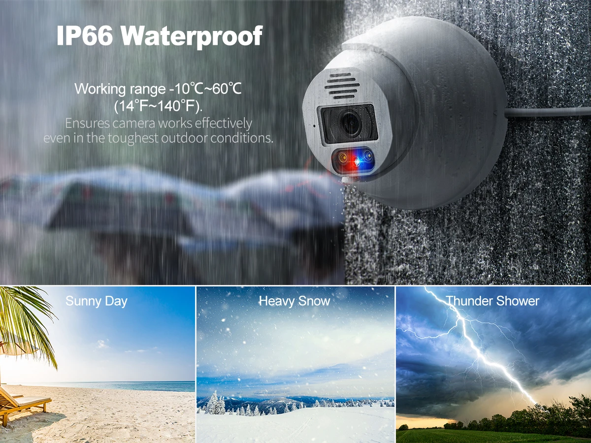 Techage 16CH 4K 8MP POE Camera Security System Dome Two-Way Audio Full Color Night Vision CCTV Video Surveillance Camera Kit