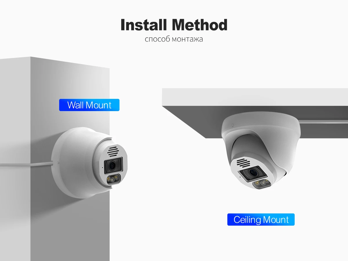 Techage 16CH 4K 8MP POE Camera Security System Dome Two-Way Audio Full Color Night Vision CCTV Video Surveillance Camera Kit