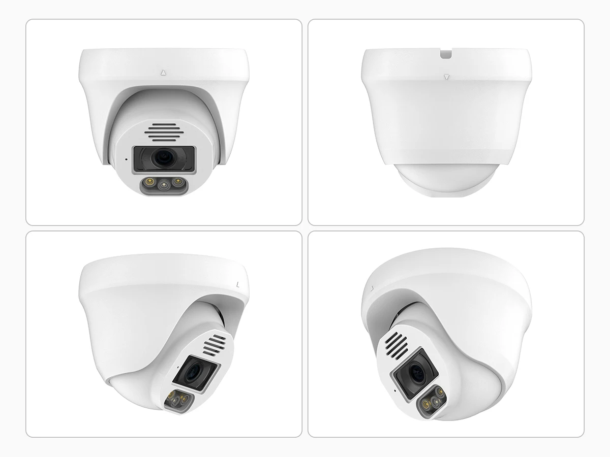 Techage 16CH 4K 8MP POE Camera Security System Dome Two-Way Audio Full Color Night Vision CCTV Video Surveillance Camera Kit