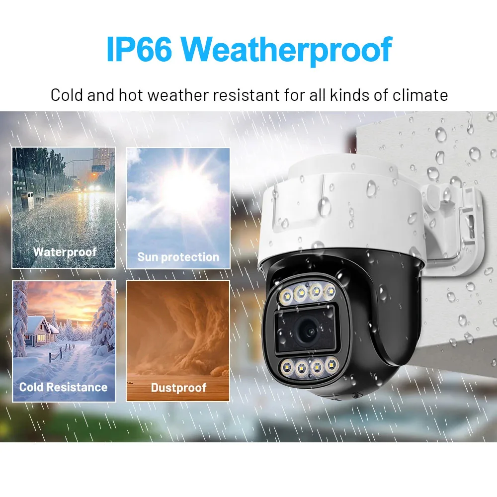 2PCS 2MP CCTV Analog Camera Full Color Night Vision UTC Coaxial BNC Audio Coax PTZ Control TVI CVI 4 in 1 AHD Security Cameras