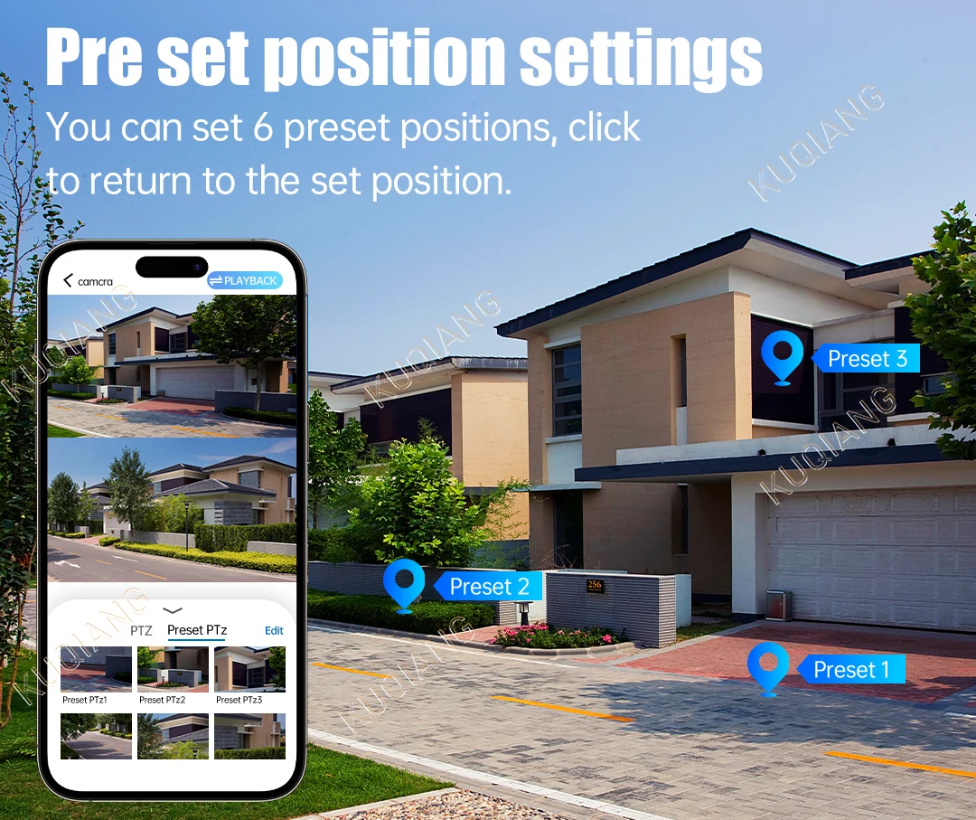 20MP 4G Sim Solar Camera WiFi 10X Optical Zoom 3-PTZ 4-Lens 3-Screens Outdoor Wireless Security Cameras Auto Tracking CCTV V380