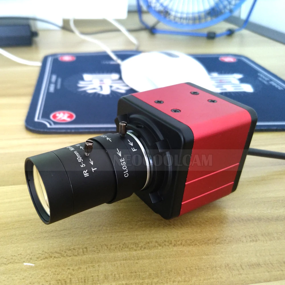 Industrial 6-60mm 5-100mm Varifocal Manual Zoom Lens 1200TVL Color Analog CCTV Security Box Camera Indoor Video Surveillance