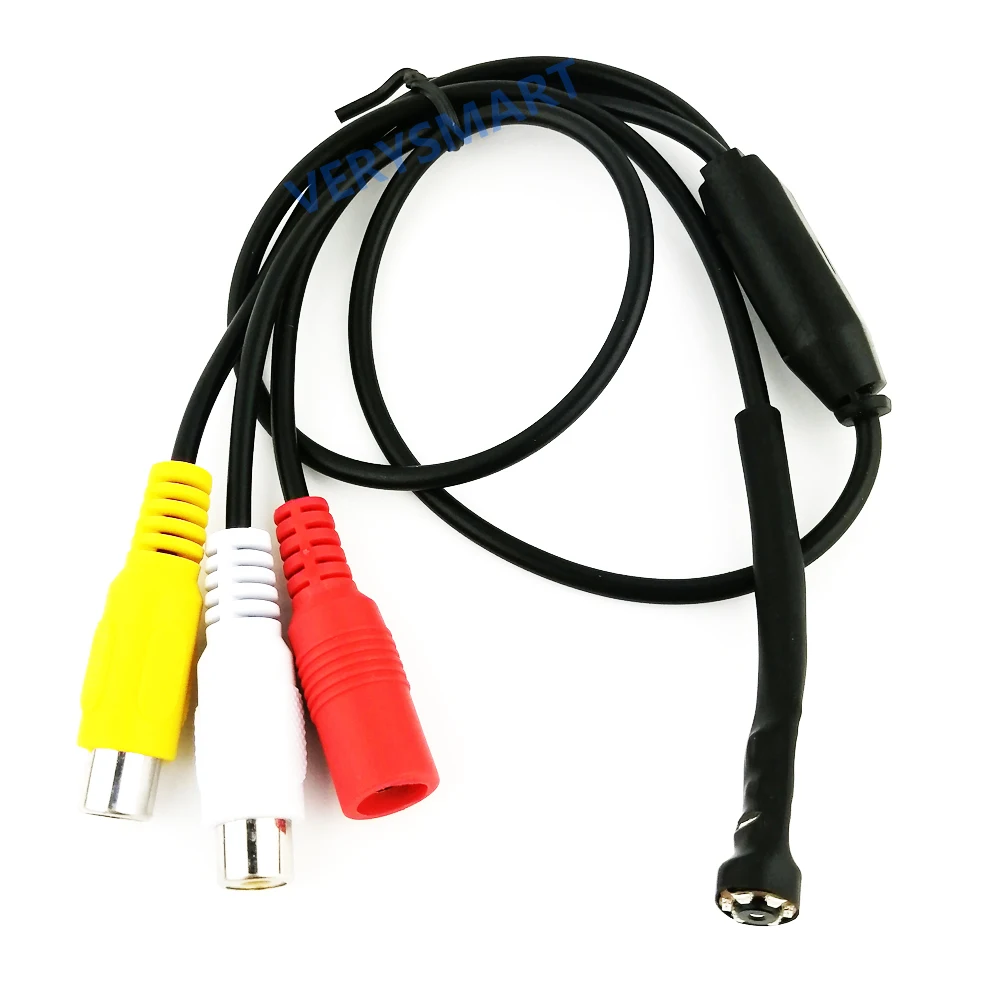 CVBS Small Mini Analog CCTV Security Camera HD 3.6mm 90degree 700TVL 6PCS Infrared IR LEDs Night Vision Camera