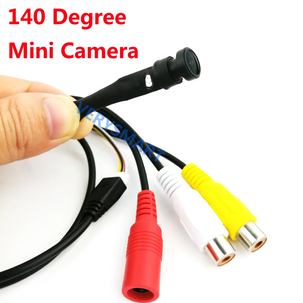 Micro Mini Analog CCTV Camera 140 Degree Wide Angle HD 1.8mm Lens 1000TVL Small Miniature Color Camera Micro Mini Analog CCTV Camera 140 Degree Wide Angle HD 1.8mm Lens 1000TVL Small Miniature Color Camera