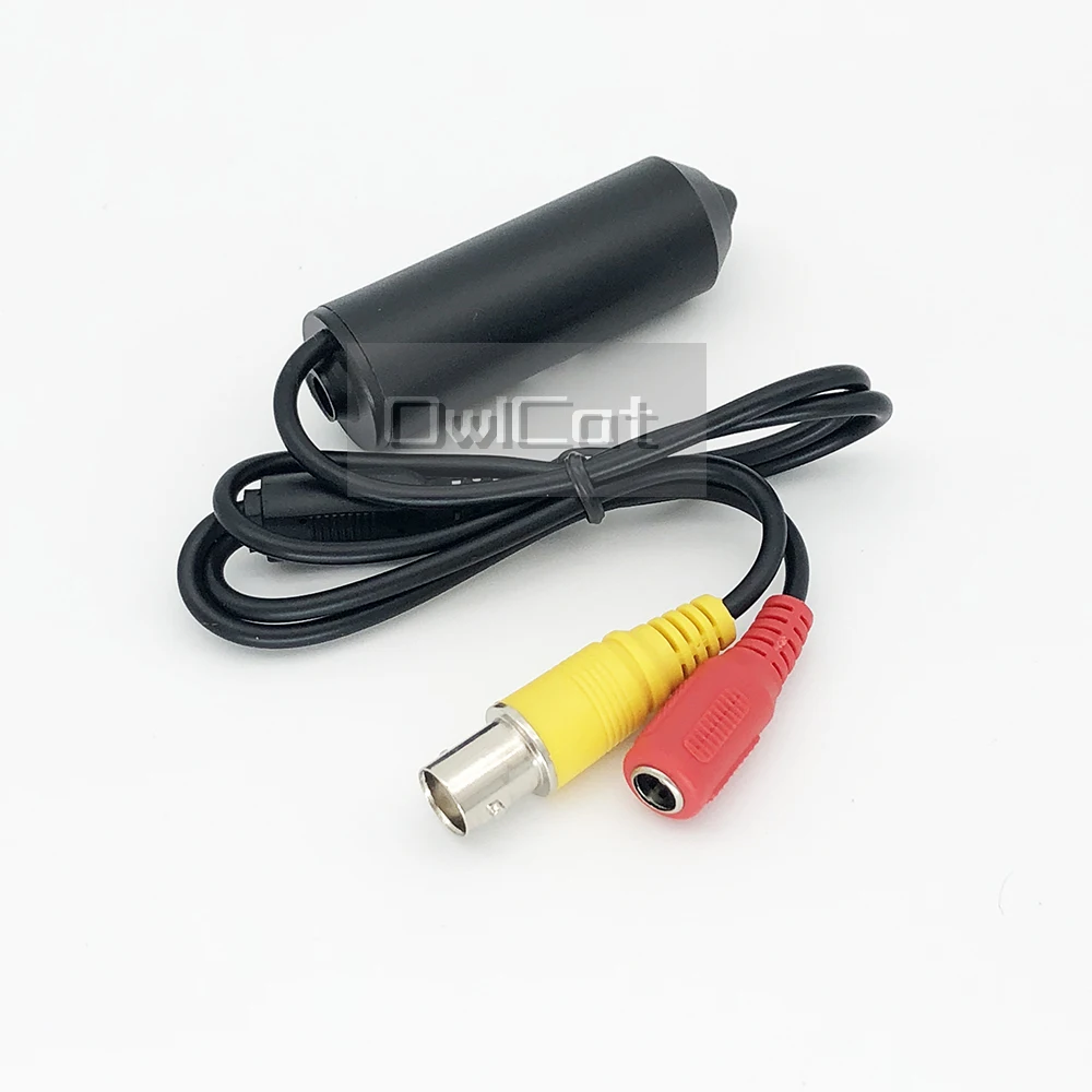 Home Mini Analog High Definition Video Surveillance Bullet Camera Coaxial BNC AHD Camera 1080P Black Small Lens 3.7mm Metal