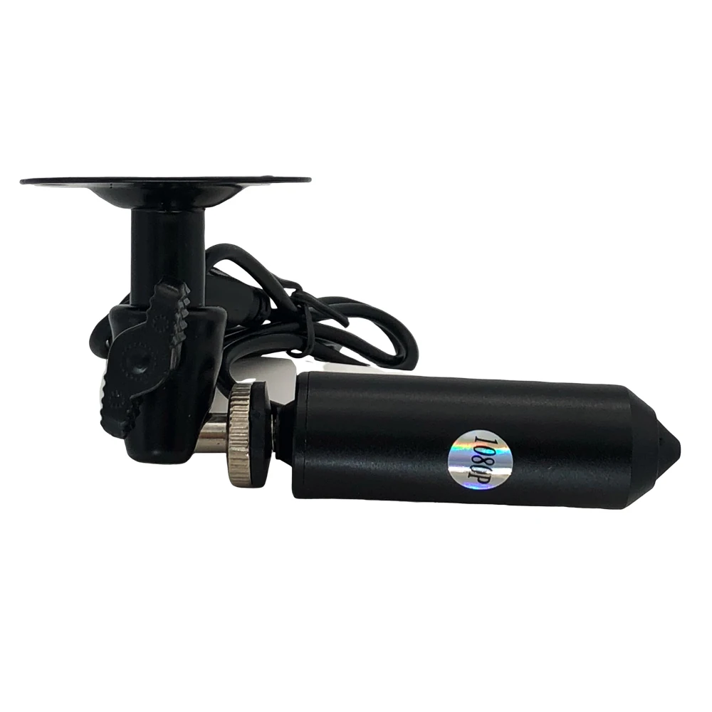 Home Mini Analog High Definition Video Surveillance Bullet Camera Coaxial BNC AHD Camera 1080P Black Small Lens 3.7mm Metal