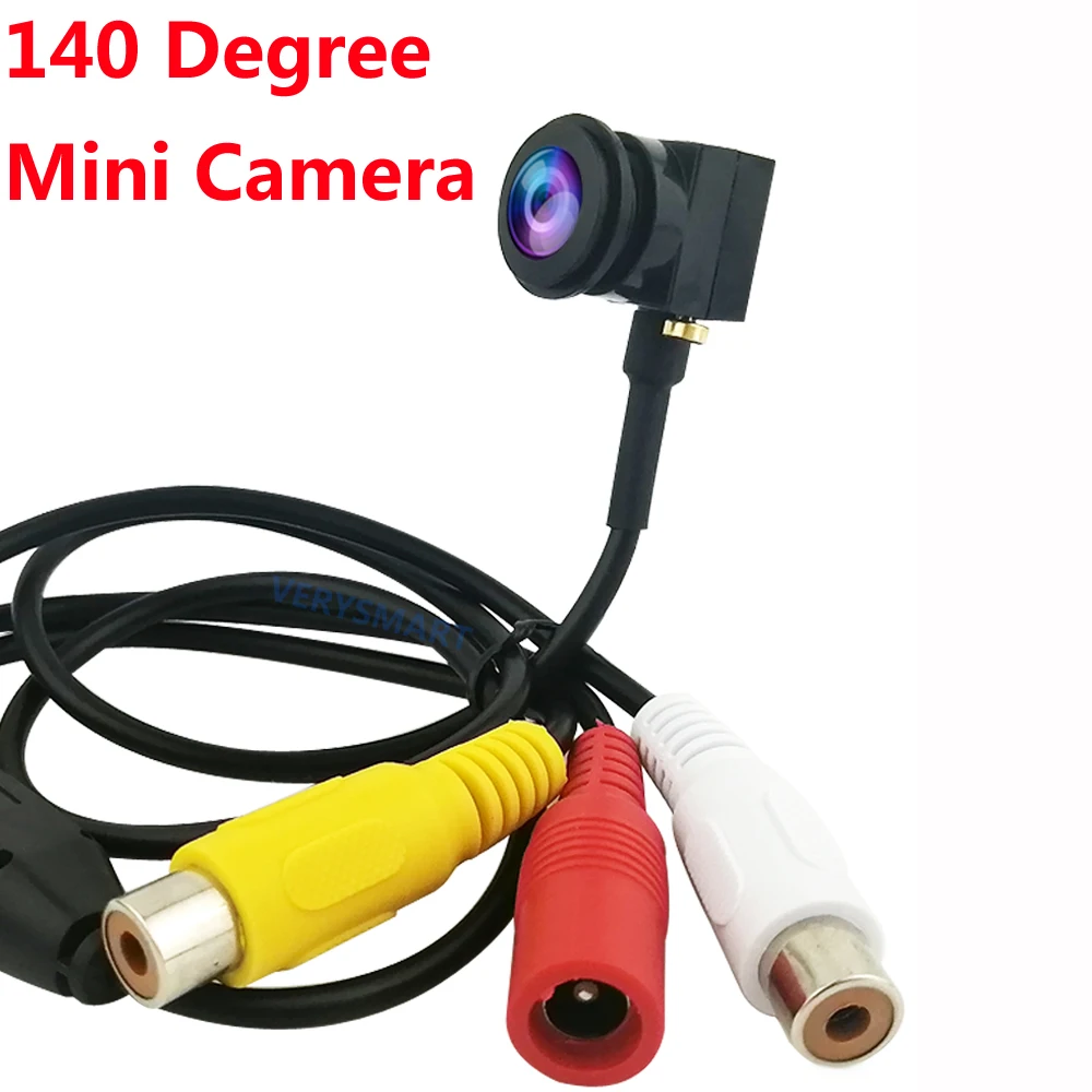 1200TVL Analog Camera 2.1 mm Lens Mini Home Security Surveillance Micro Camera AHD 1080P 140 Degree Wide Angle HD Video