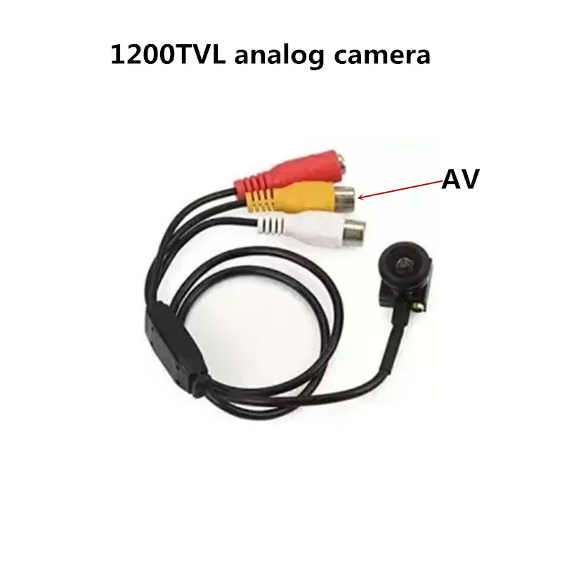 1200TVL Analog Camera 2.1 mm Lens Mini Home Security Surveillance Micro Camera AHD 1080P 140 Degree Wide Angle HD Video