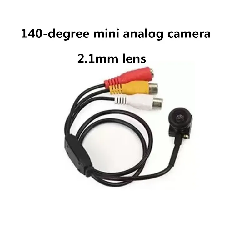 1200TVL Analog Camera 2.1 mm Lens Mini Home Security Surveillance Micro Camera AHD 1080P 140 Degree Wide Angle HD Video