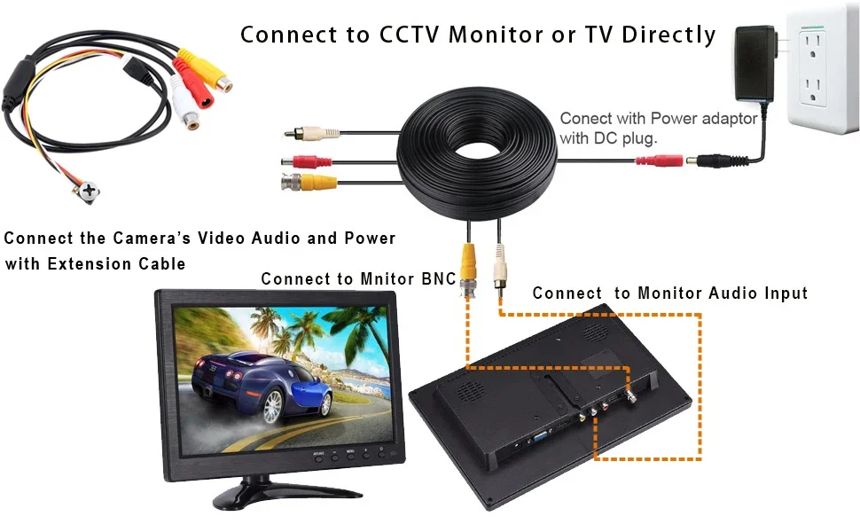 Mini Analog Camera 1000TVL CMOS Super Small Security CVBS Camera For Home Security Surveillance Video Camera screwdriver lens
