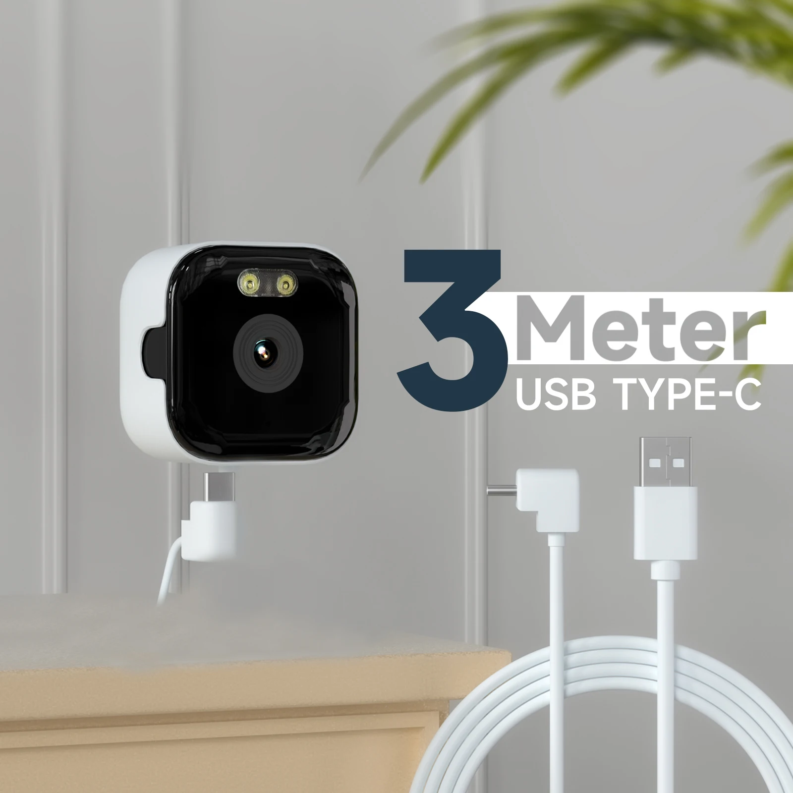 2PCS/1PCS HEIYOUCAM Window Camera-Replaces Outdoor Cameras | 2.4/5GHz Wi-Fi | 3MP HD | Full-Color Night Vision Thru Window