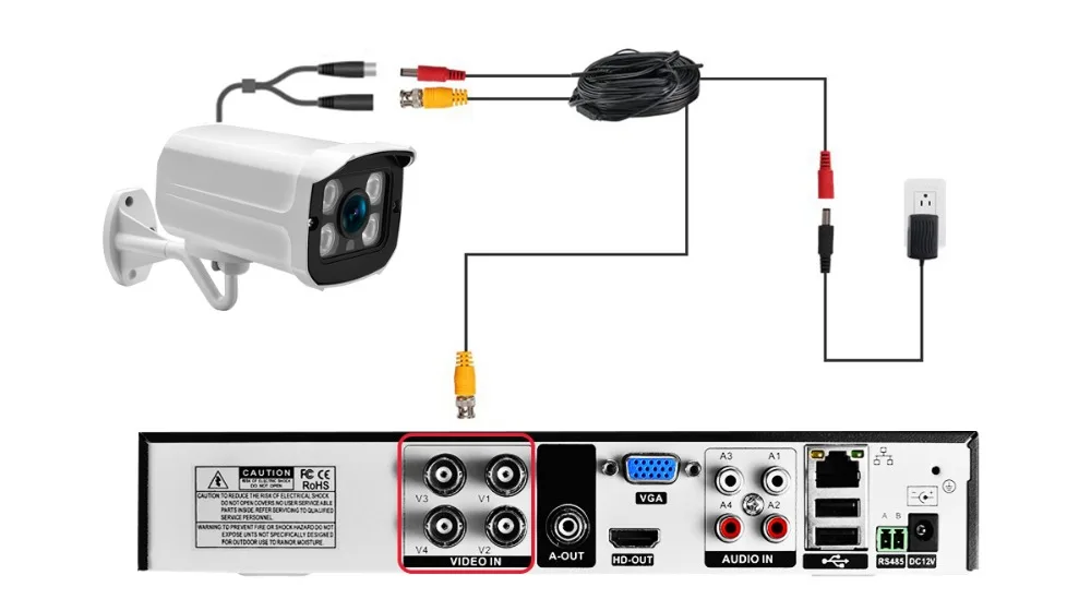 ANBIUX AHD Analog High Definition Surveillance Camera 2500TVL AHDM 2MP 1080P AHD CCTV Camera Security Indoor/Outdoor Waterproof
