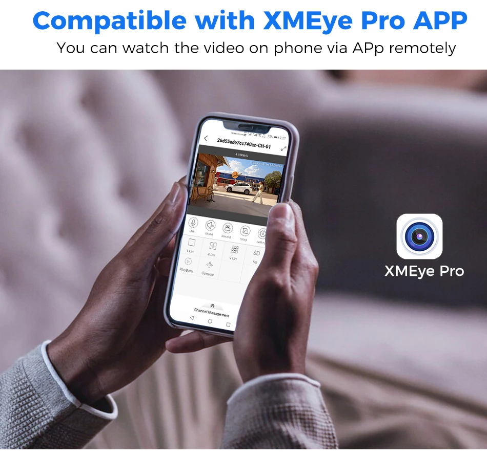 Hiseeu 5MP AHD Camera H.265 Full Color Outdoor Night Vision Video Motion Detection CCTV Security Surveillance Analog Cameras