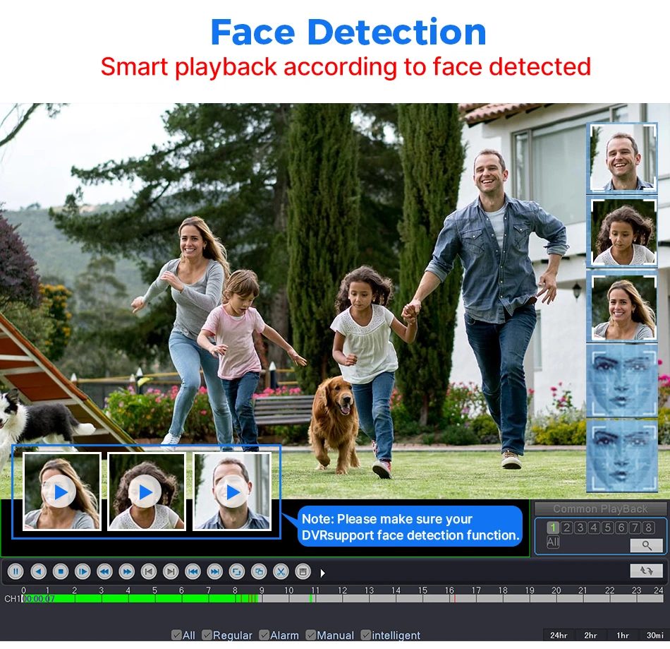 Hiseeu 5MP AHD Camera H.265 Full Color Outdoor Night Vision Video Motion Detection CCTV Security Surveillance Analog Cameras
