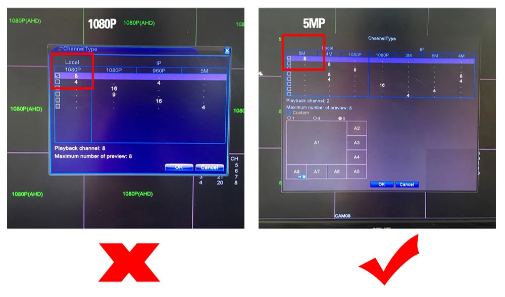 Face Fetection Security Camera BNC 5MP Outdoor CCTV AHD Bullet Camera Analog Fulll Color Night Vision  Video Surveillance Cam