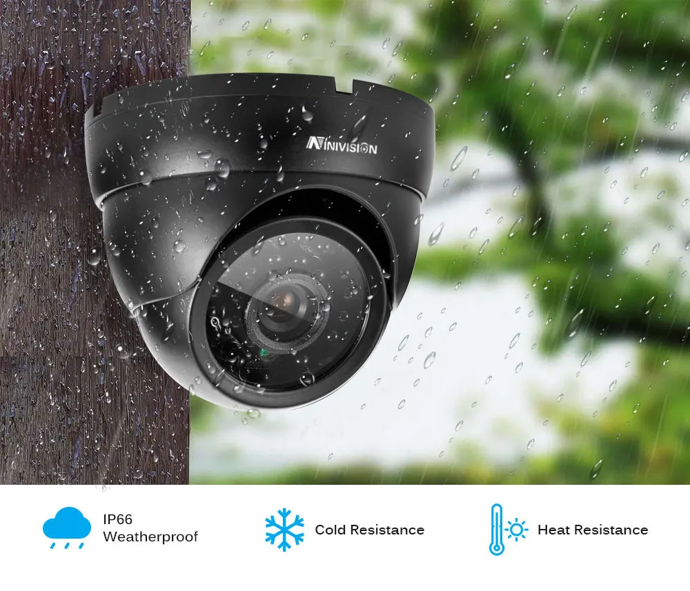 4K CCTV Analog Camera Outdoor Waterproof Face Detection XMEYE BNC AHD Dome Surveillance Camera For CCTV DVR Security System 5MP