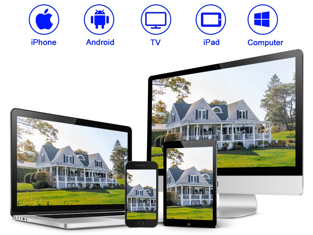 Face Detection 4K AHD Security Camera Outdoor Waterproof Analog CCTV Camera 8MP BNC Video Surveillance Cam 5MP H.265 Black XMEYE