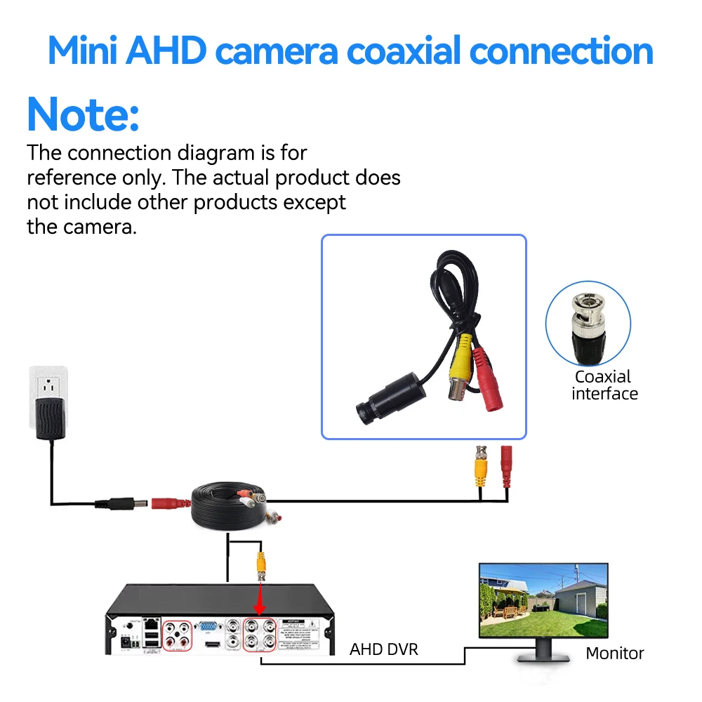 AHD Analog HD Camera – 700TVL High-Definition Mini Surveillance Camera With Infrared Night Vision
