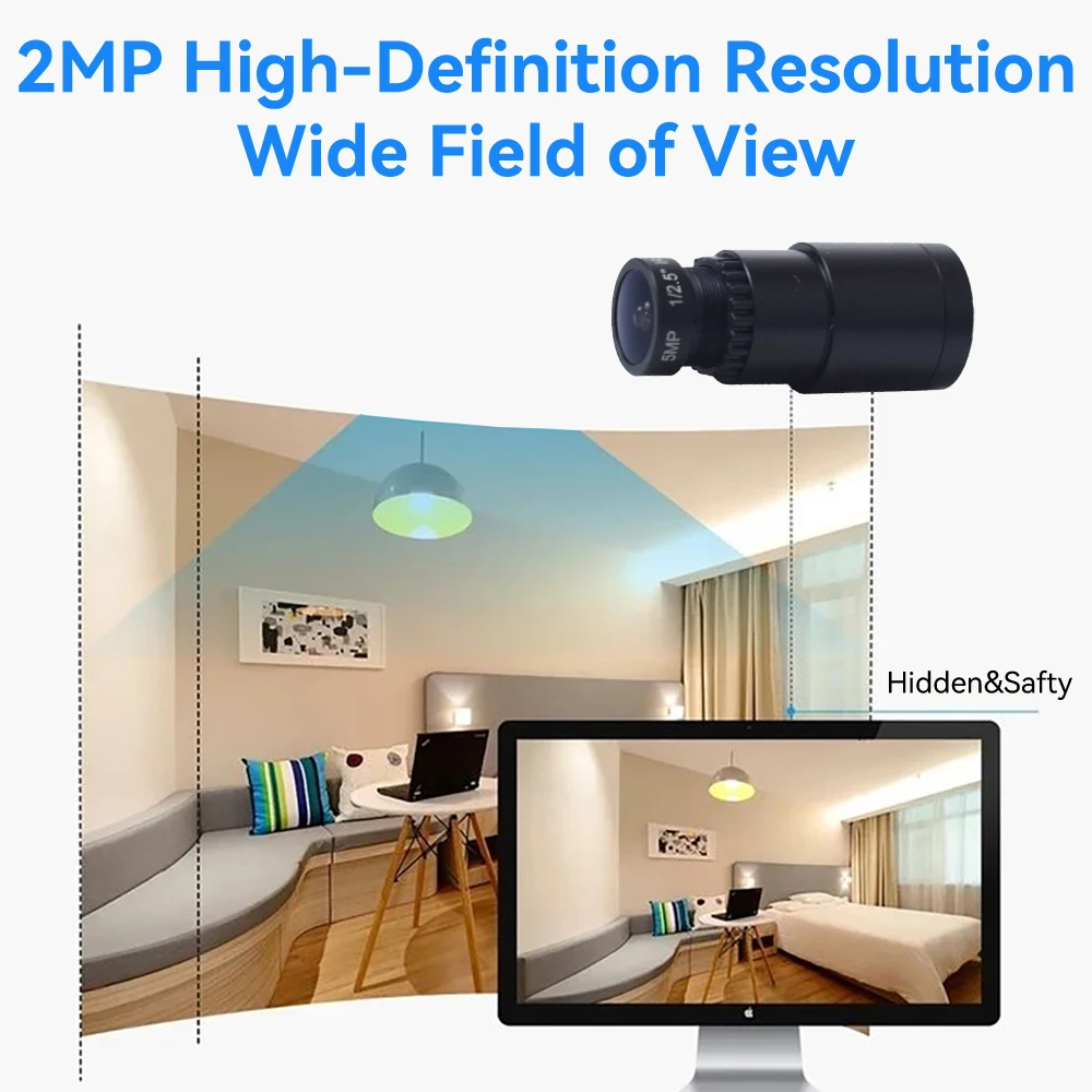 AHD Analog HD Camera – 700TVL High-Definition Mini Surveillance Camera With Infrared Night Vision