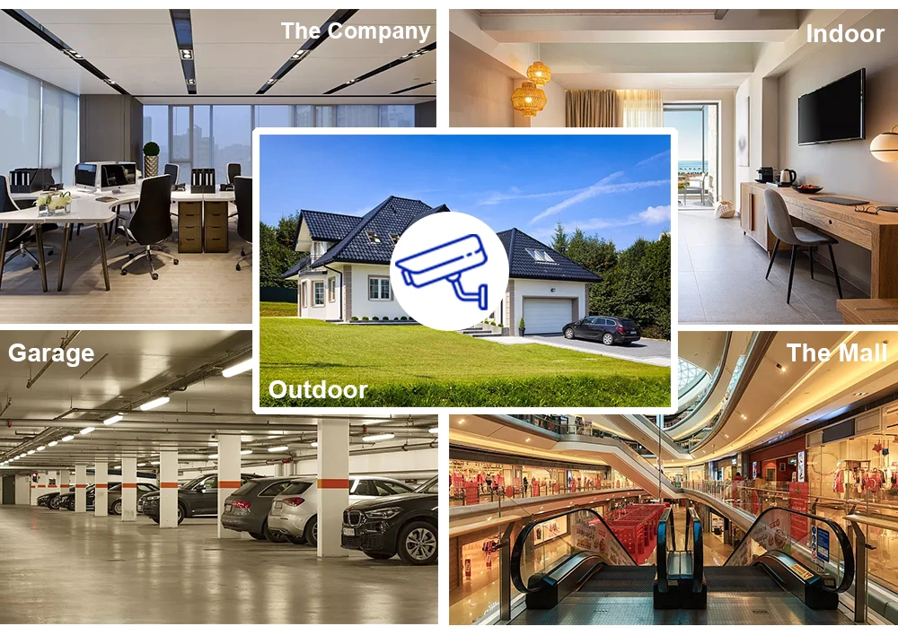 Wire CCTV Analog Dome Camera 4K Indoor Home Full Color Night Vision 5MP AHD Security Surveillance Camera BNC DVR Cam XMEYE H.265