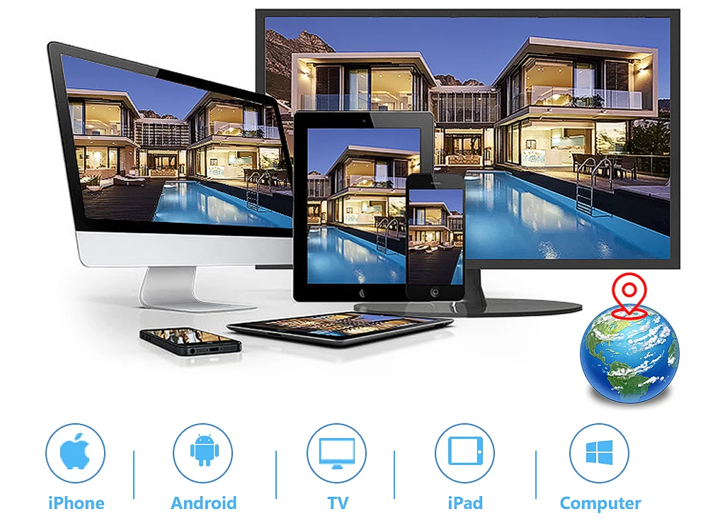 Wire CCTV Analog Dome Camera 4K Indoor Home Full Color Night Vision 5MP AHD Security Surveillance Camera BNC DVR Cam XMEYE H.265