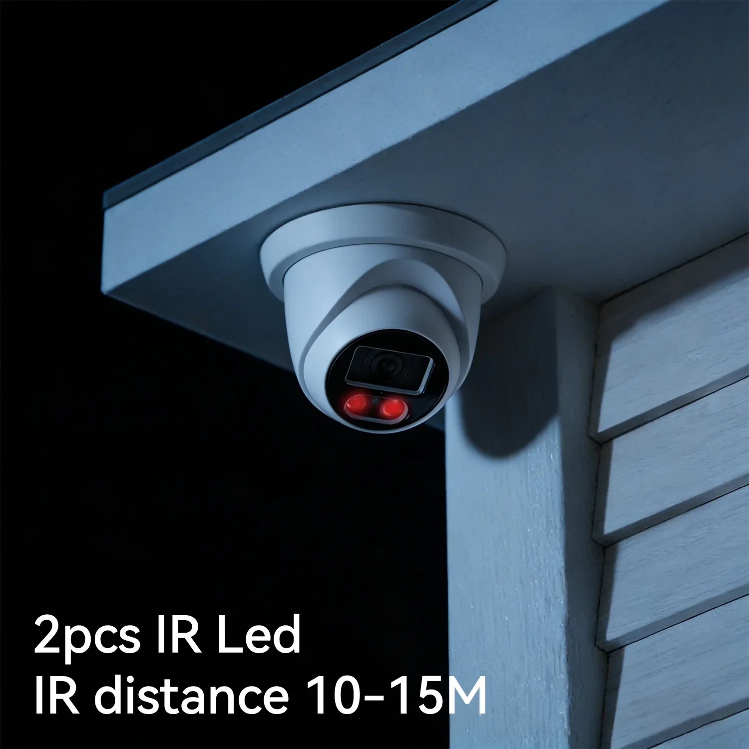 PEGATAH Outdoor Dome Security Camera 5MP AHD/TVI/CVI/CVBS 4-in-1 HD Analog Camera 10-15m IR & Weatherproof With DIP switch