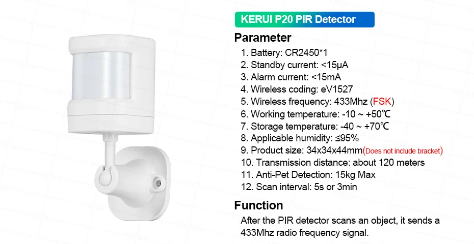 KERUI 4G+WiFi Burglary Protection Alarm System with 7 inch IPS Touch Screen Tuya Smart Home Alarm for House Apartment Security