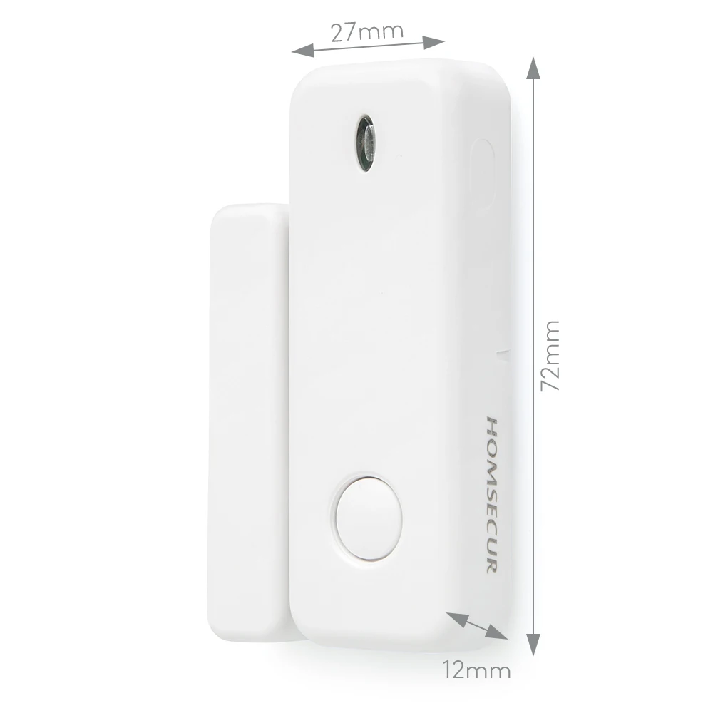 HOMSECUR Tuya App Wireless WIFI 4G LCD Burglar Intruder Alarm System+Wireless Flash Siren