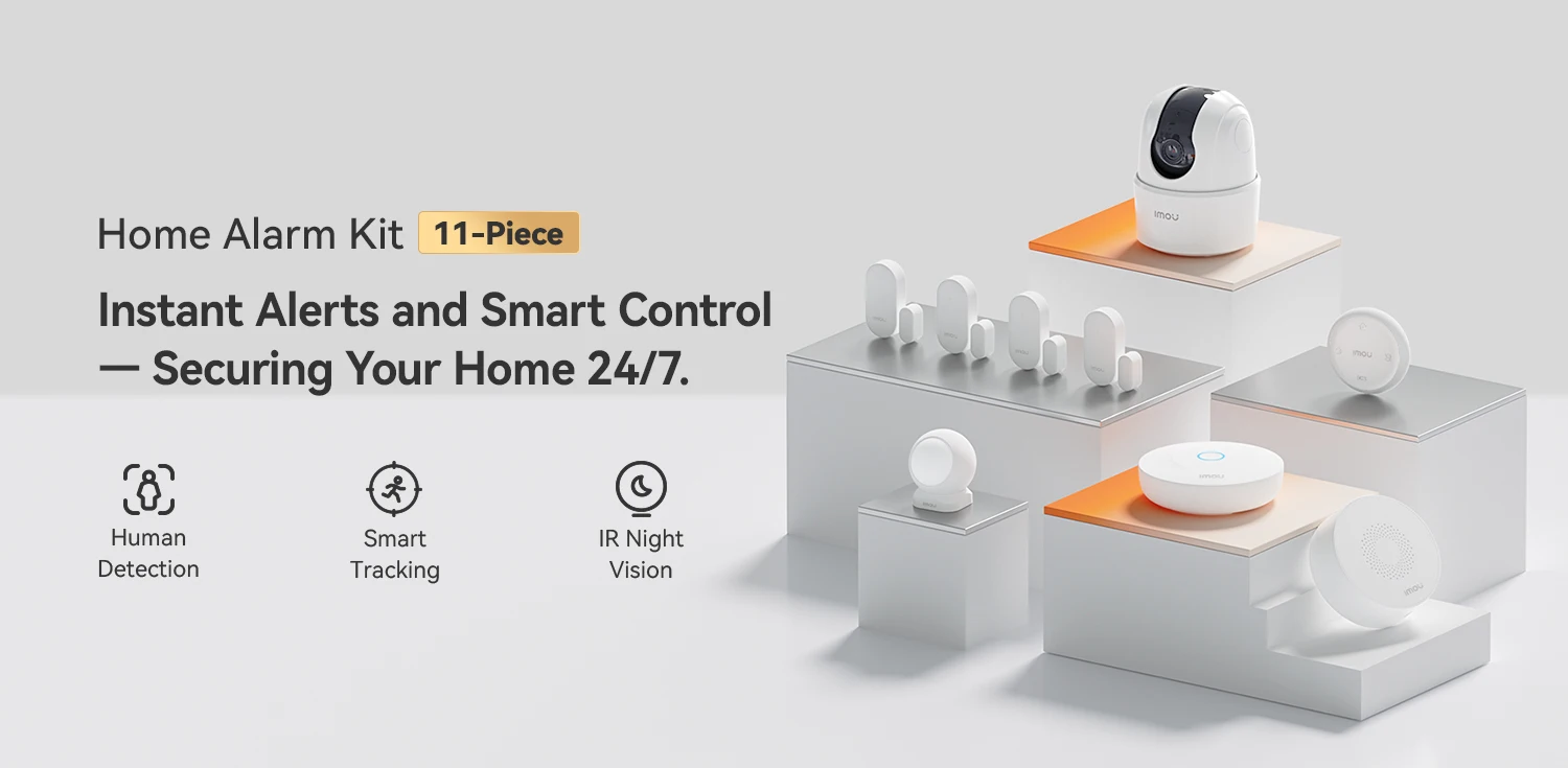 IMOU Zigbee Wifi Alarm System for Home Wireless Security System Alarm House Smart Life App Control lOT System IP Camera