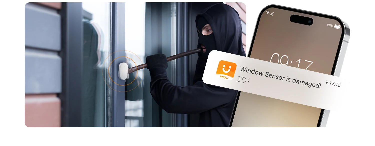 IMOU Zigbee Wifi Alarm System for Home Wireless Security System Alarm House Smart Life App Control lOT System IP Camera