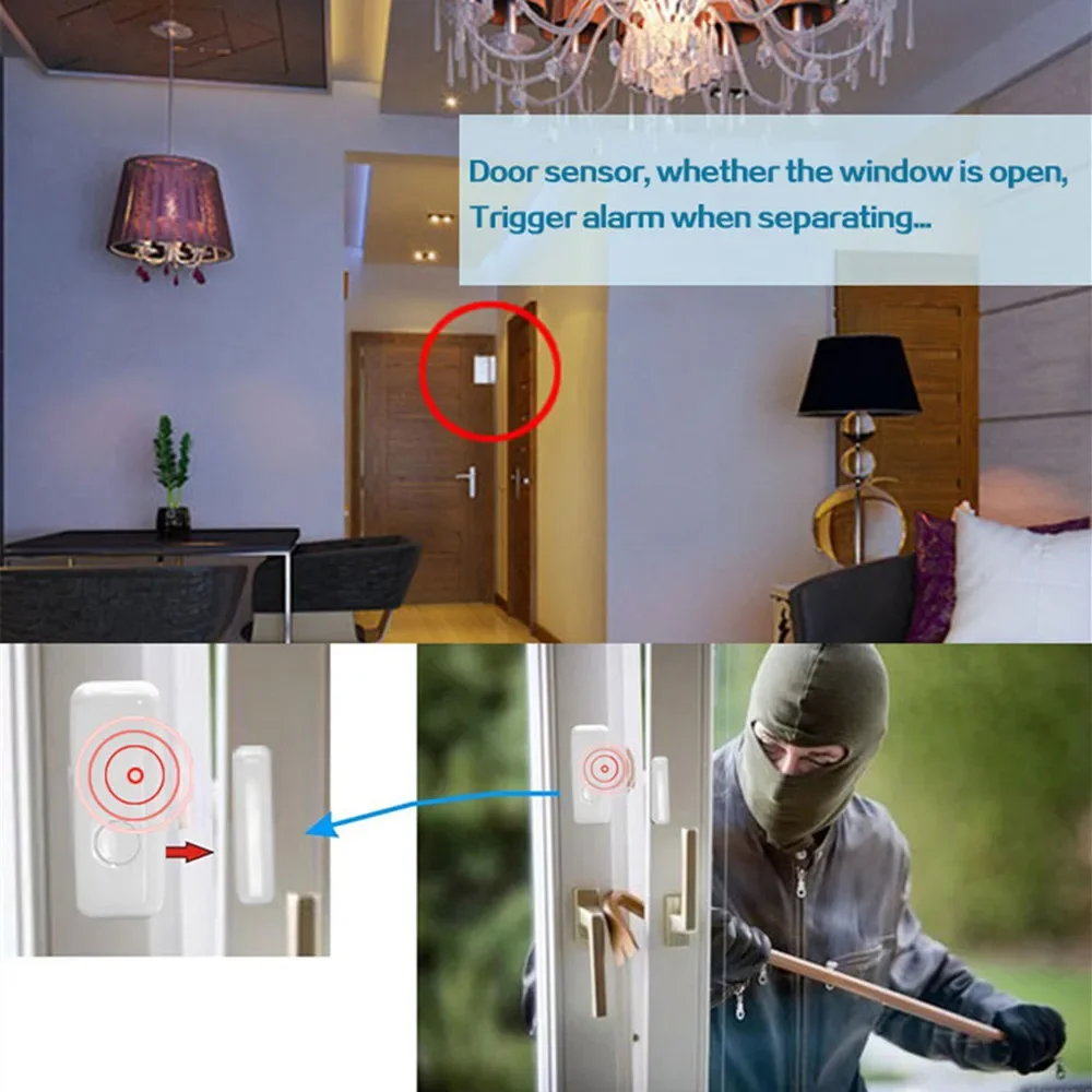 PGST intelligent alarm device, 433MHZ anti robot terminal detector, intelligent life control, human body detector, smoke alarm