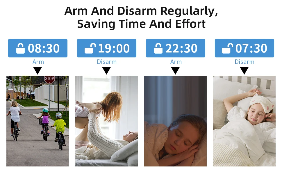 PGST Alarm Kit 4G Tuya New 107 Wireless Home Security System with Motion Detector Siren WiFi GSM Burglar Alarm Alexa & Google