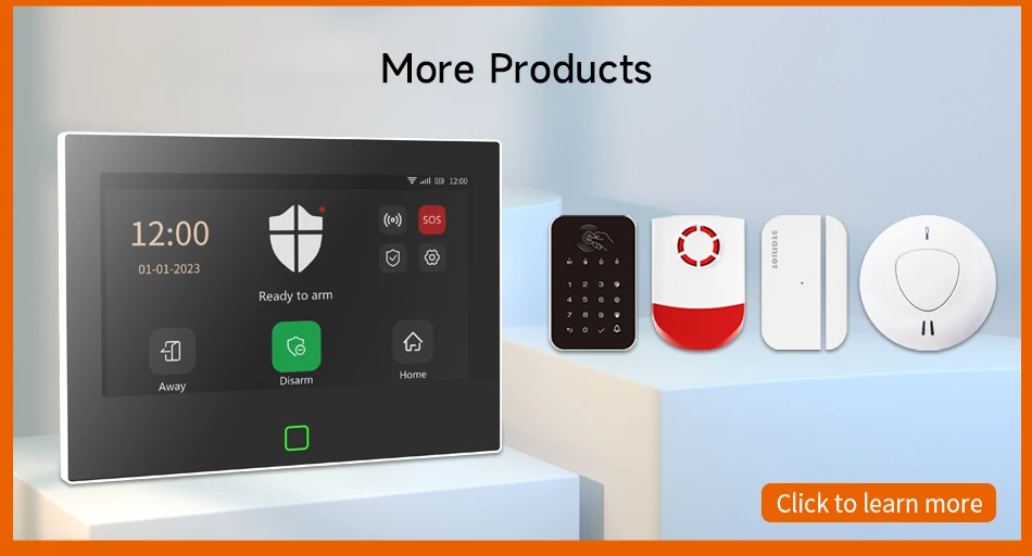 Staniot 433MHz Wireless Wifi 4G Smart Home Security Alarm System Kits For Garage and Residential Support Tuya and Samrtlife APP Staniot 433MHz Wireless Wifi 4G Smart Home Security Alarm System Kits For Garage and Residential Support Tuya and Samrtlife APP