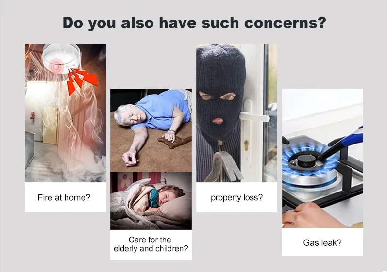 DYGSM Tuya Smart 4G+Wifi Home Security Alarm System Wireless Burglar Alarm System Smart Life App Control work with Alexa