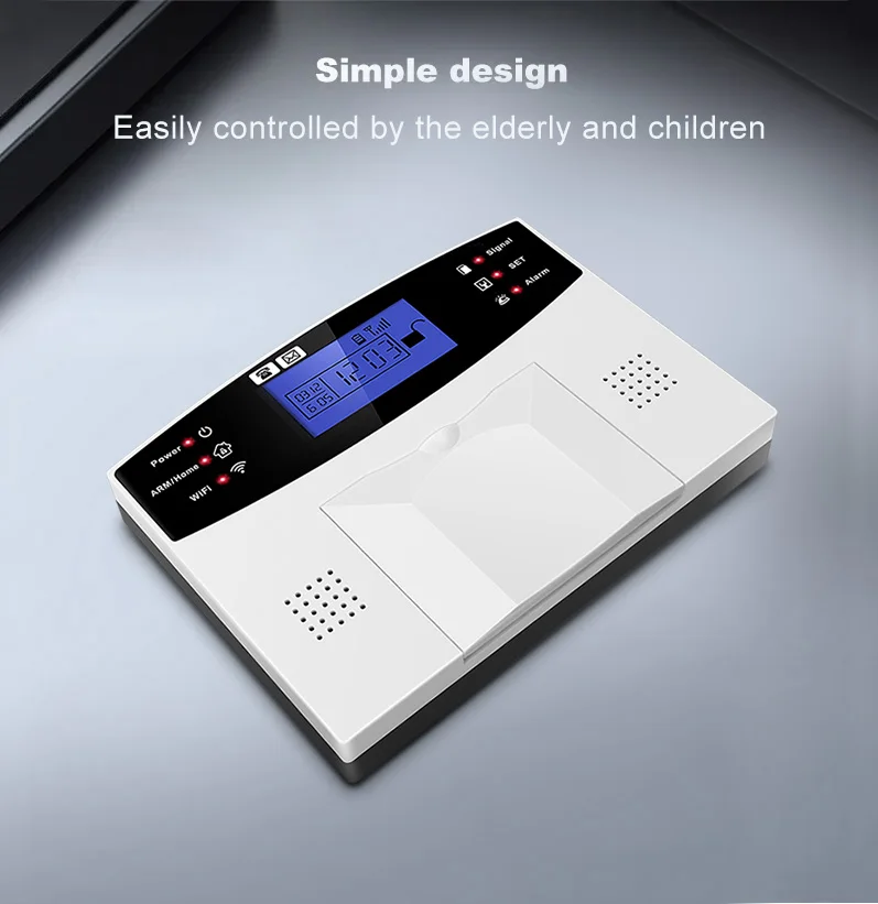 DYGSM Tuya Smart 4G+Wifi Home Security Alarm System Wireless Burglar Alarm System Smart Life App Control work with Alexa