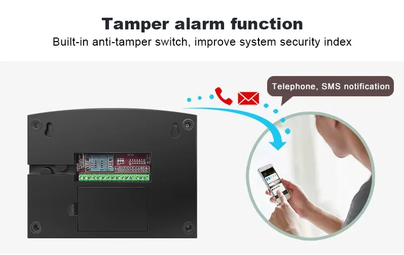 DYGSM Tuya Smart 4G+Wifi Home Security Alarm System Wireless Burglar Alarm System Smart Life App Control work with Alexa