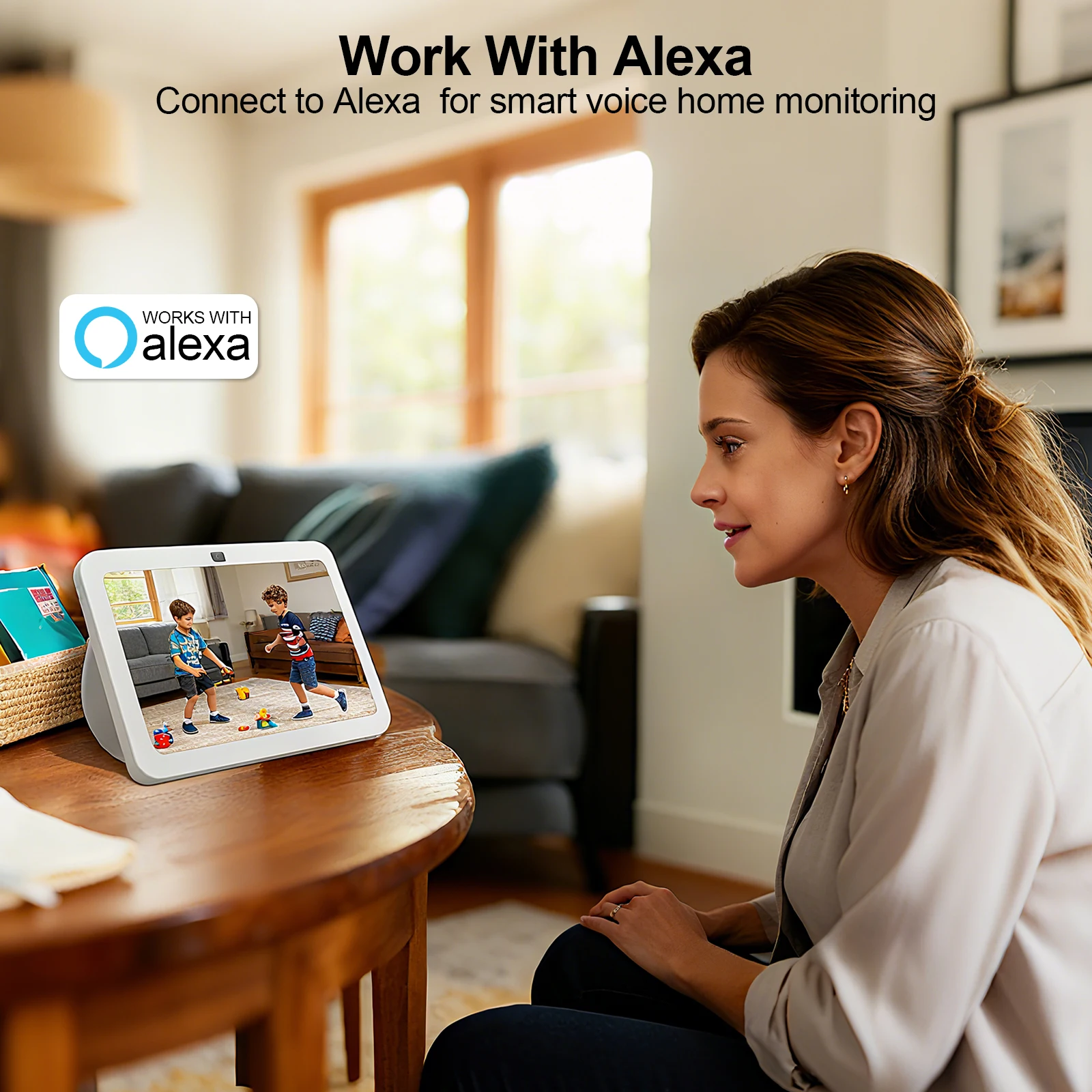 ARCCTV 2K WiFi 5G Surveillance Baby Monitor Camera HD Two Way Talk IR Night Vision Security PTZ Camera 360° View Auto Tracking