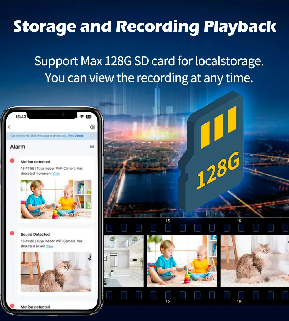 FUERS Dual Lens Tuya Smart Security Camera 3K 6MP Pet Dog Camera Baby Monitor AI Auto Detec Indoor Wireless WiFi IP Mini Camera