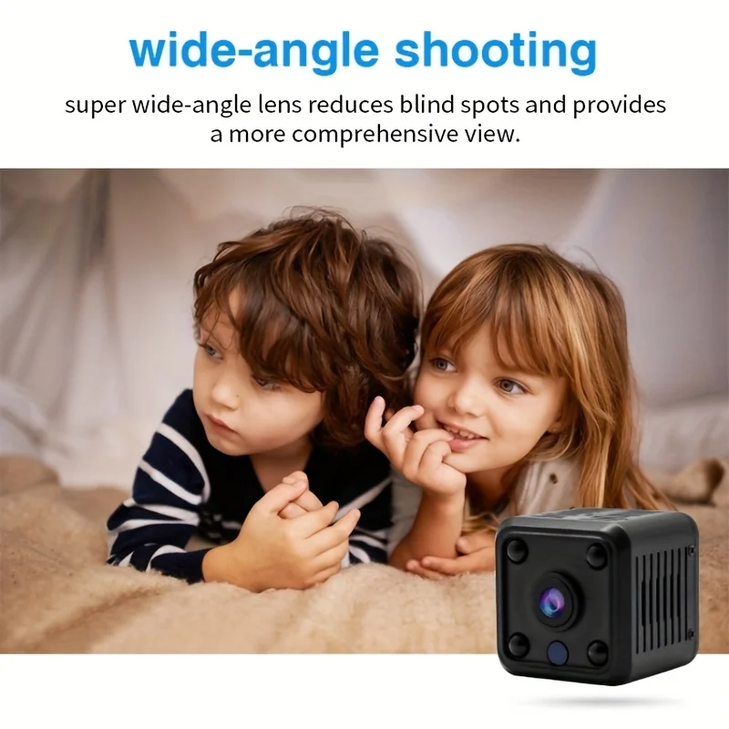 1080P 2.4G WiFi Mini Monitoring Camera Wireless Video Recorder Security Protection Smart Home Two-Way Voice For Infants And Pets