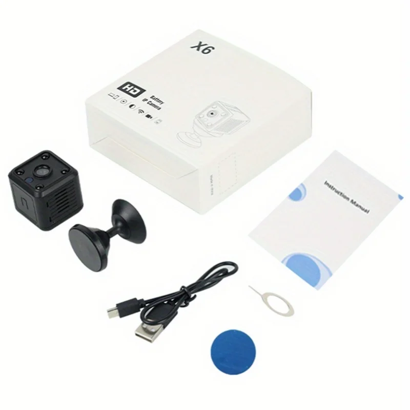 1080P 2.4G WiFi Mini Monitoring Camera Wireless Video Recorder Security Protection Smart Home Two-Way Voice For Infants And Pets